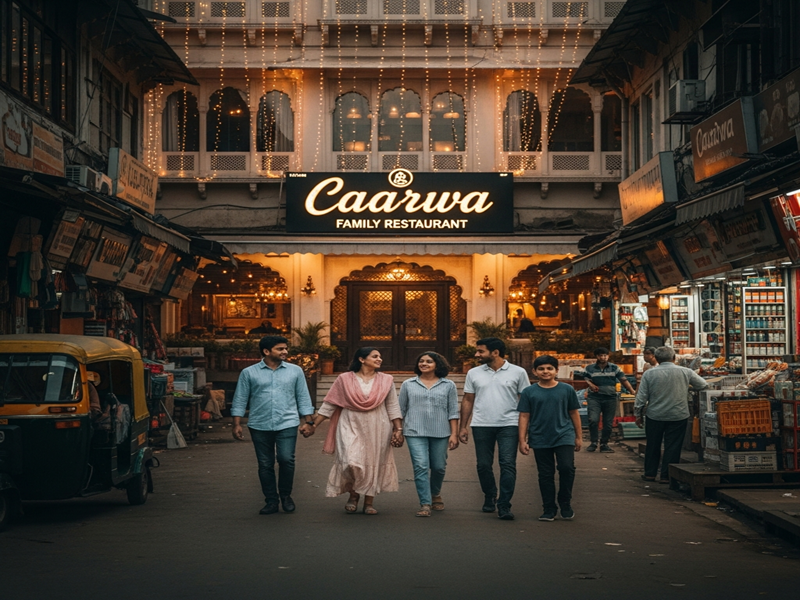 Family dining near Sadashiv Peth market at the Best Family Restaurant in Sadashiv Peth