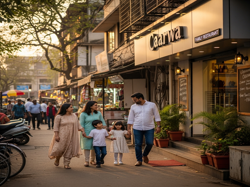 Family dining near SP College at the Best Family Restaurant in Sadashiv Peth