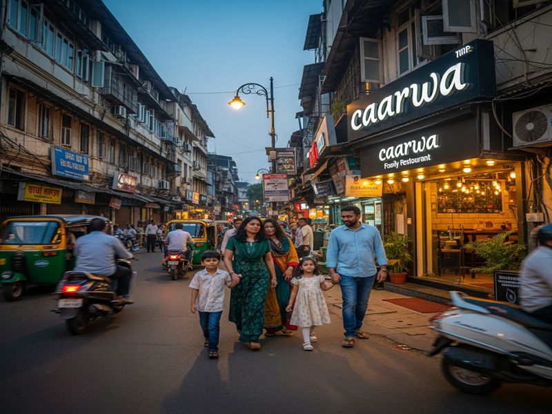 Family dining near Tilak Road at the Best Family Restaurant in Sadashiv Peth